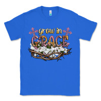 True Royal grow in grace Classic Tee - NancyCooperArtShop