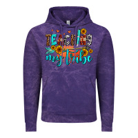 Cloud Purple teaching my tribe Vintage Hoodie - AdoDesignShop
