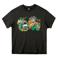 Asphalt koala coffee cups Heavy Core Tee - Zillion Design Studio
