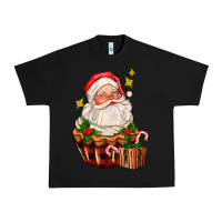Black santa claus cupcake Urban Heavy Tee - AdoDesignShop