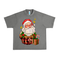 Tornado santa claus cupcake Urban Heavy Tee - AdoDesignShop