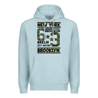 Blue Mist Newyork Brooklyn Premium Hoodie - Bettercallsaul