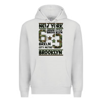 Dove Grey Newyork Brooklyn Premium Hoodie - Bettercallsaul