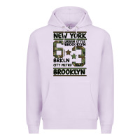 Lilac Newyork Brooklyn Premium Hoodie - Bettercallsaul