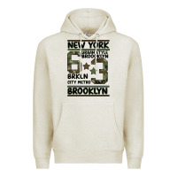 Oatmeal Heather Newyork Brooklyn Premium Hoodie - Bettercallsaul