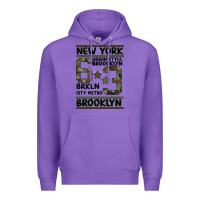 Purple Newyork Brooklyn Premium Hoodie - Bettercallsaul