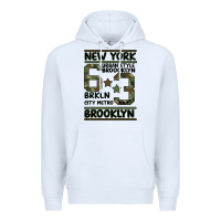 White Newyork Brooklyn Premium Hoodie - Bettercallsaul