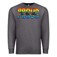 Charcoal Heather proud to be me Premium Sweatshirt - Artiststas