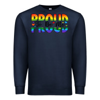 Navy proud to be me Premium Sweatshirt - Artiststas