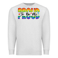 Oatmeal Heather proud to be me Premium Sweatshirt - Artiststas
