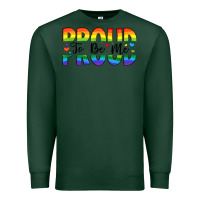 Sports Green proud to be me Premium Sweatshirt - Artiststas