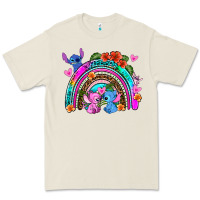 Bone stitch and lilo rainbow Premium Tee - AdoDesignShop