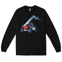 Black Telehandler Long Sleeve Tee - LillyAllenDesigns