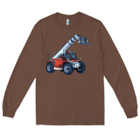 Chestnut Telehandler Long Sleeve Tee - LillyAllenDesigns