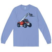 Colony Blue Telehandler Long Sleeve Tee - LillyAllenDesigns