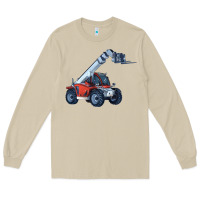Mushroom Telehandler Long Sleeve Tee - LillyAllenDesigns