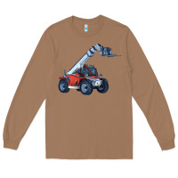 Toasted Coconut Telehandler Long Sleeve Tee - LillyAllenDesigns