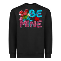 Black be mine valentine Heavyweight Sweatshirt - AdoDesignShop