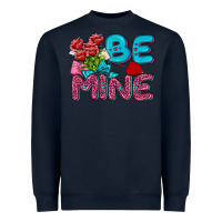 Navy be mine valentine Heavyweight Sweatshirt - AdoDesignShop