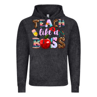 Vintage Black teach like a boss Vintage Hoodie - AdoDesignShop