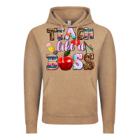 Vintage Coffee teach like a boss Vintage Hoodie - AdoDesignShop