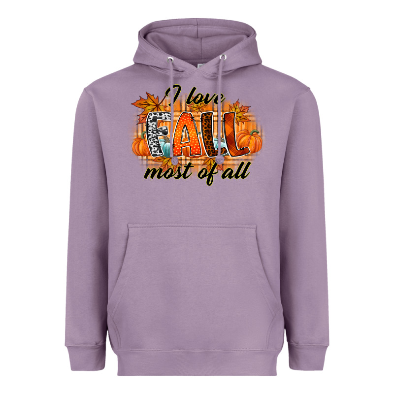 I Love Fall Most Of All Heavyweight Hoodie by RacoonDesign | Teevron