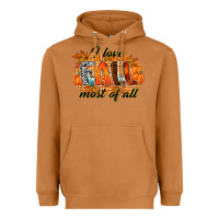 Meerkat i love fall most of all Heavyweight Hoodie - RacoonDesign