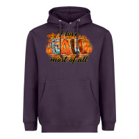 Plum i love fall most of all Heavyweight Hoodie - RacoonDesign