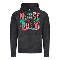 Vintage Black nurse on duty Vintage Hoodie - RanaPortraitStore