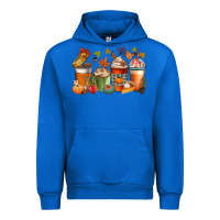 Cobalt fall coffee cups Urban Hoodie - CowGirlArtShop