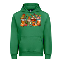Emerald fall coffee cups Urban Hoodie - CowGirlArtShop