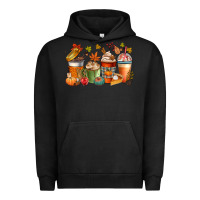 Pigment Black fall coffee cups Urban Hoodie - CowGirlArtShop
