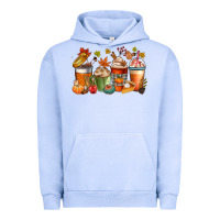 Pigment Grape Ice fall coffee cups Urban Hoodie - CowGirlArtShop
