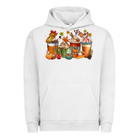 Pigment Lunar Rock fall coffee cups Urban Hoodie - CowGirlArtShop