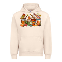 Sandshell fall coffee cups Urban Hoodie - CowGirlArtShop