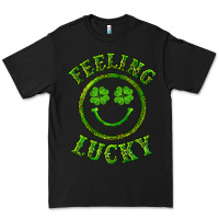 Black feeling lucky with leopard Premium Tee - RanaPortraitStore