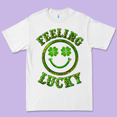 Feeling Lucky With Leopard Premium Tee Designed By Ranaportraitstore