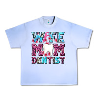 Grape Ice Wife Mom Dentist With Tooth And Floss Urban Heavy Tee - AdoDesignShop