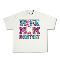 Pistachio Wife Mom Dentist With Tooth And Floss Urban Heavy Tee - AdoDesignShop