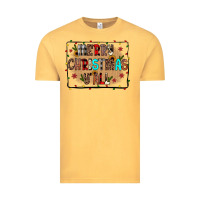 Vintage Mustard merry christmas y'all Vintage Tee - JahusDesignShop