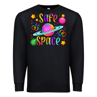 Black safe space Premium Sweatshirt - Artiststas