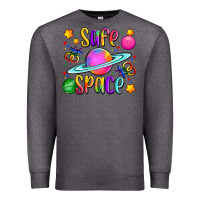 Charcoal Heather safe space Premium Sweatshirt - Artiststas
