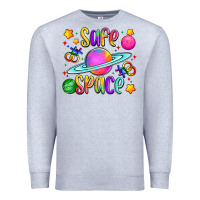 Heather Grey safe space Premium Sweatshirt - Artiststas