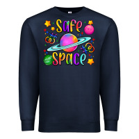 Navy safe space Premium Sweatshirt - Artiststas