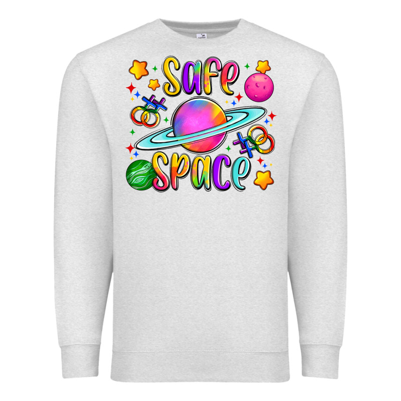 Safe Space Premium Sweatshirt by Artiststas | Teevron