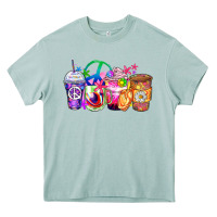 Arona hippie coffee cups Heavy Core Tee - Zillion Design Studio