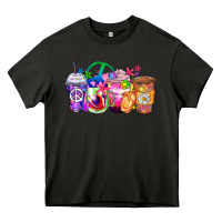 Hippie Coffee Cups Heavy Core Tee | Teevron