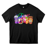 Black hippie coffee cups Heavy Core Tee - Zillion Design Studio