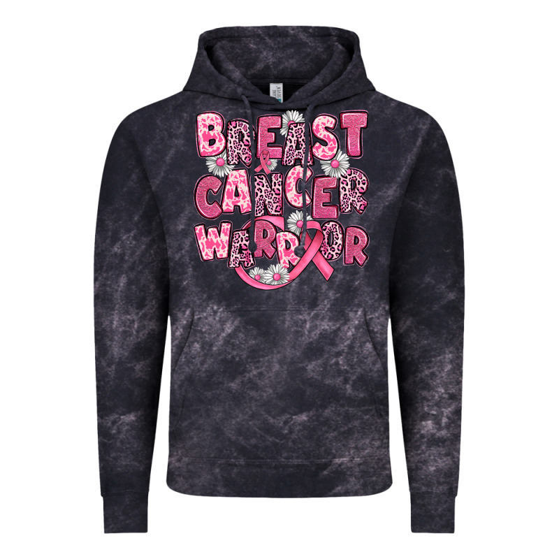 Breast Cancer Warrior Vintage Hoodie by JahusDesignShop | Teevron