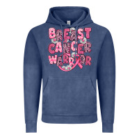 Vintage Denim breast cancer warrior Vintage Hoodie - JahusDesignShop